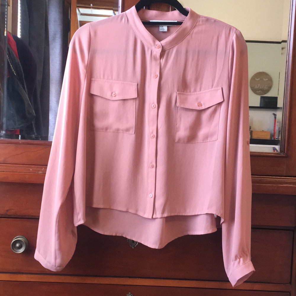Forever 21 Blush Blouse